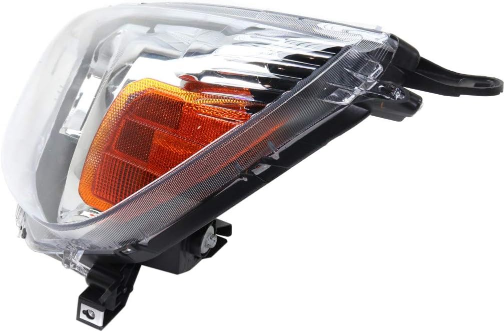CarLights360: For Mitsubishi Mirage Headlight Assembly 2014 15 16 17 2018 Driver Side w/Bulbs DOT Certified For MI2502164