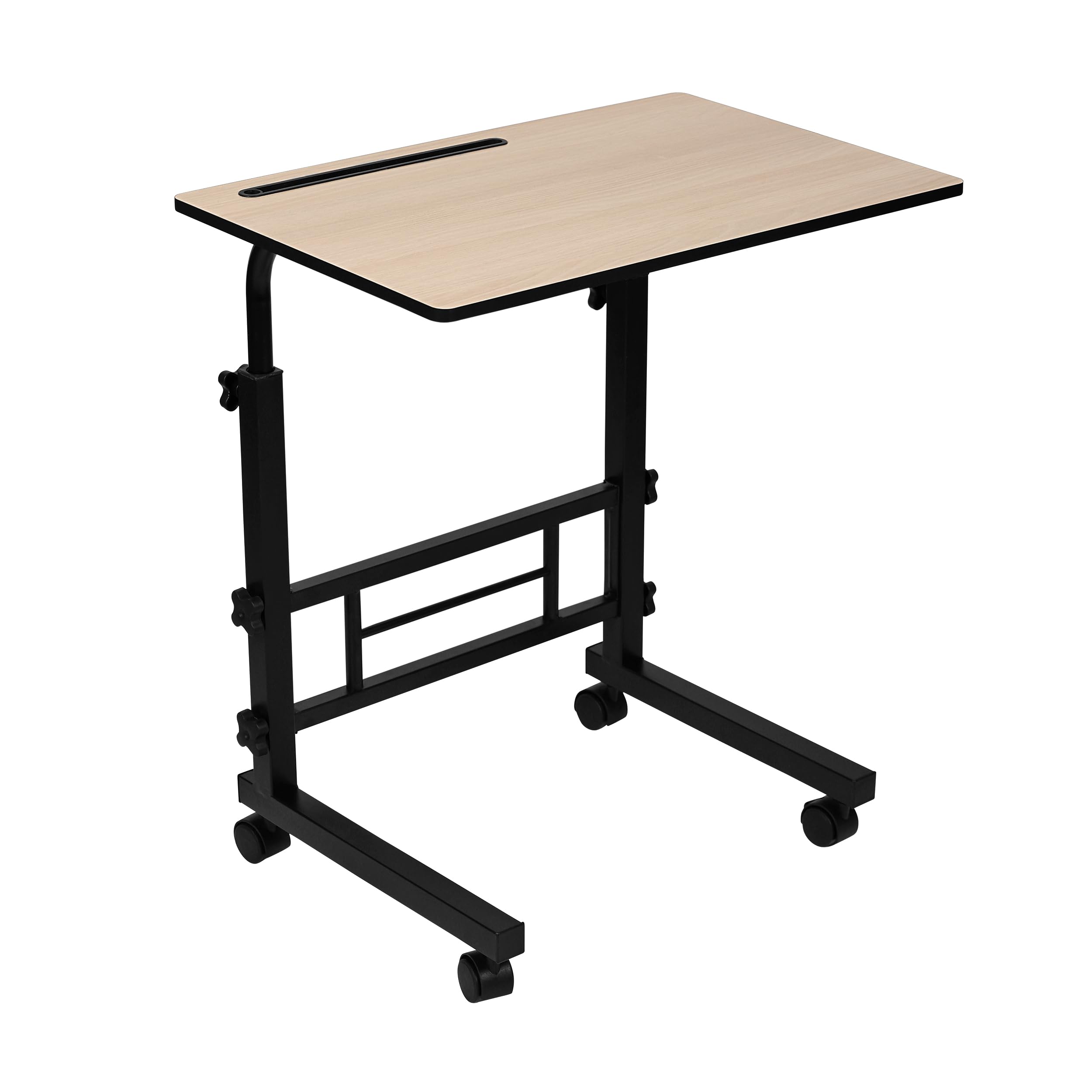 SARA Vision Wood Multipurpose Height Adjustable & Movable Table with Mobile & Tablet Holder is Suitable for Use As A Laptop, Study, Computer, and Utility Table., 60x40x80 Centimeters (B0D5RFZBK3) Amazon Price History, Amazon Price Tracker