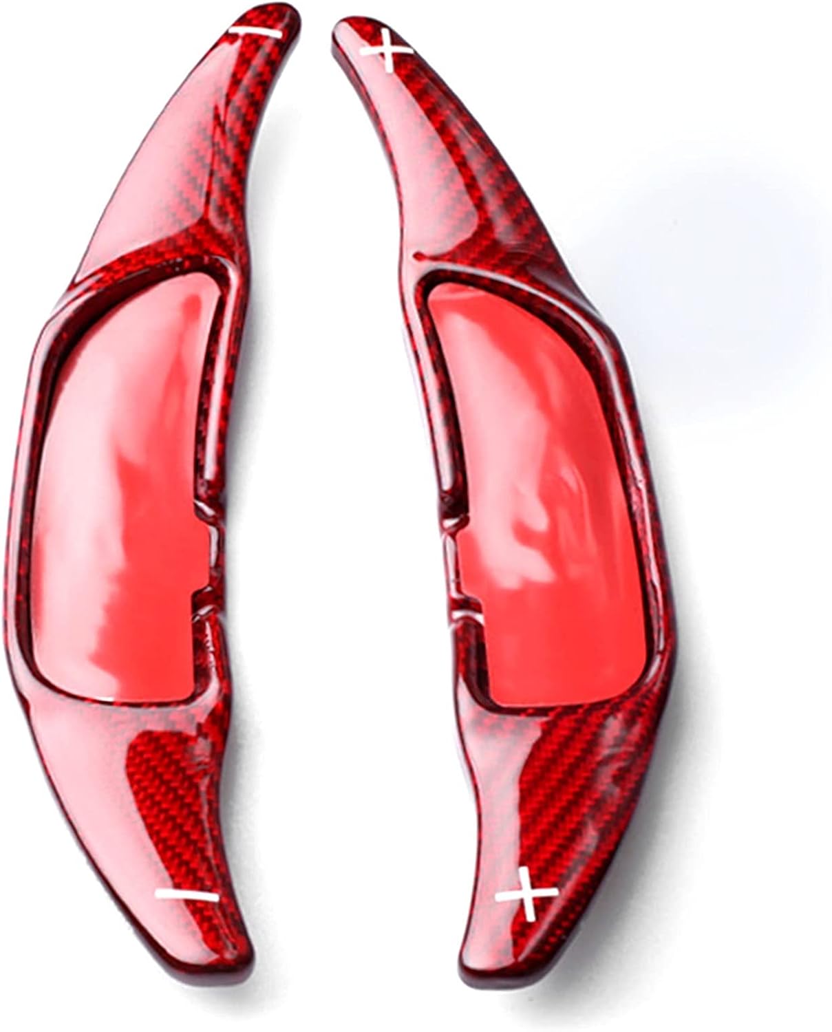 最大 Offクーポン レッドカーボンファイバーカーステアリングホイールシフトパドルギアシフター メルセデスベンツの場合 Amgの場合 A 45 C 63 E 63 S 65 Cla 45 Cls 63 車のシフトパドル Rachelbaptista Com Br