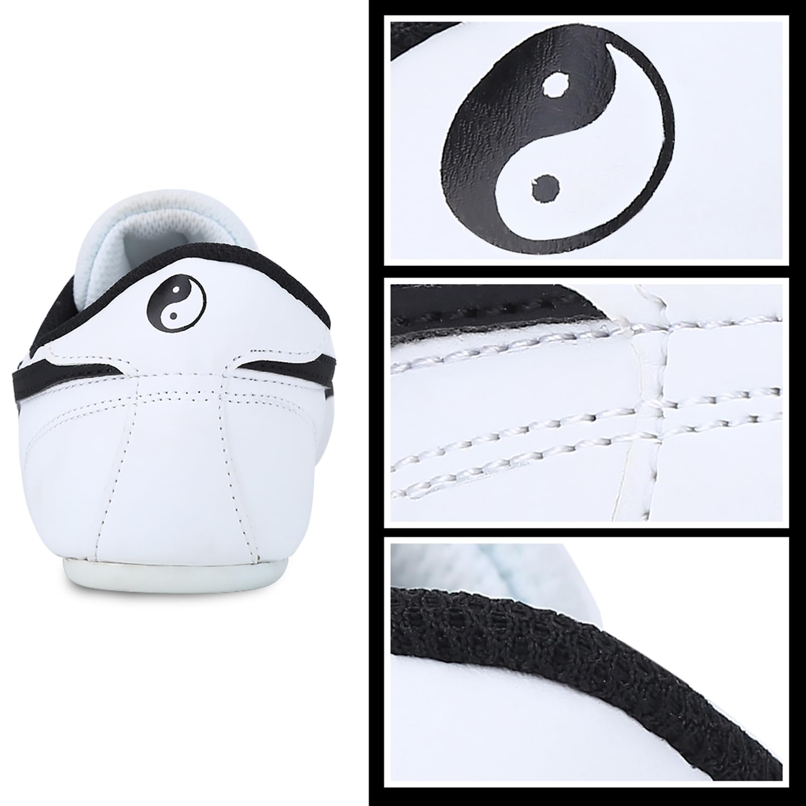 RiToEasysports Zapatos de Taekwondo, Zapatos Deportivos de Boxeo Kung Fu Taichi con una Bolsa de Almacenamiento para Hombres y Mujeres Niños