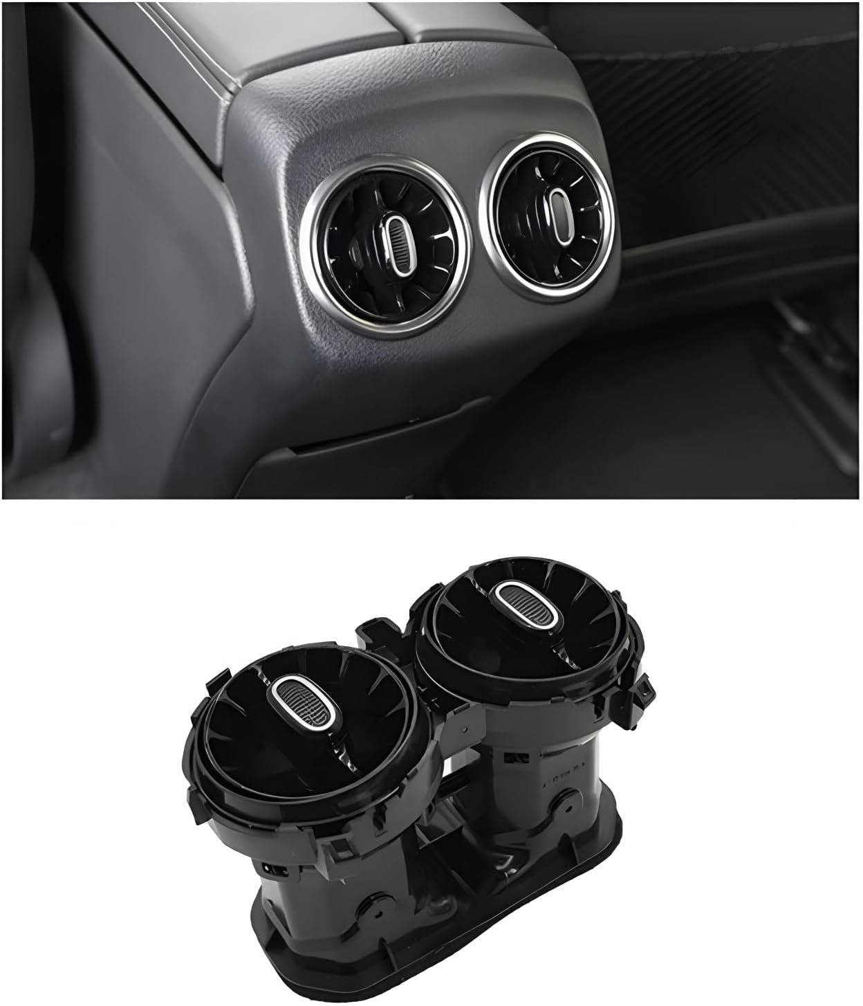 1PCS Car Rear Air Conditioner Vent Assembly A/C Vents Compatible For Benz A Class W177 2019-2024 Air Conditioner Vent