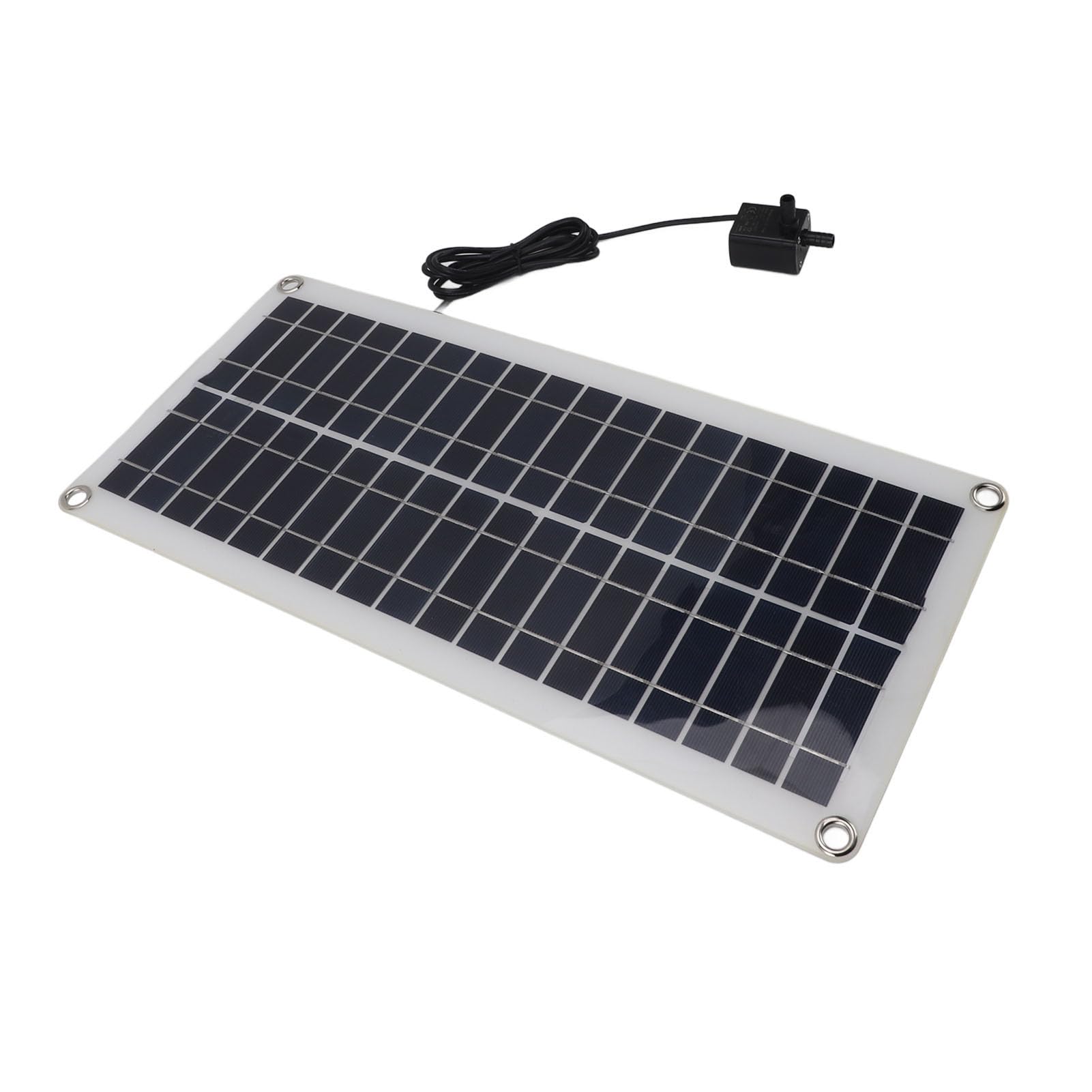 Pompa Ad Acqua con Pannello Solare Policristallino Pompa Solare Durevole da 50 W per il Miglioramento Dell'ambiente dello Stagno del Giardino