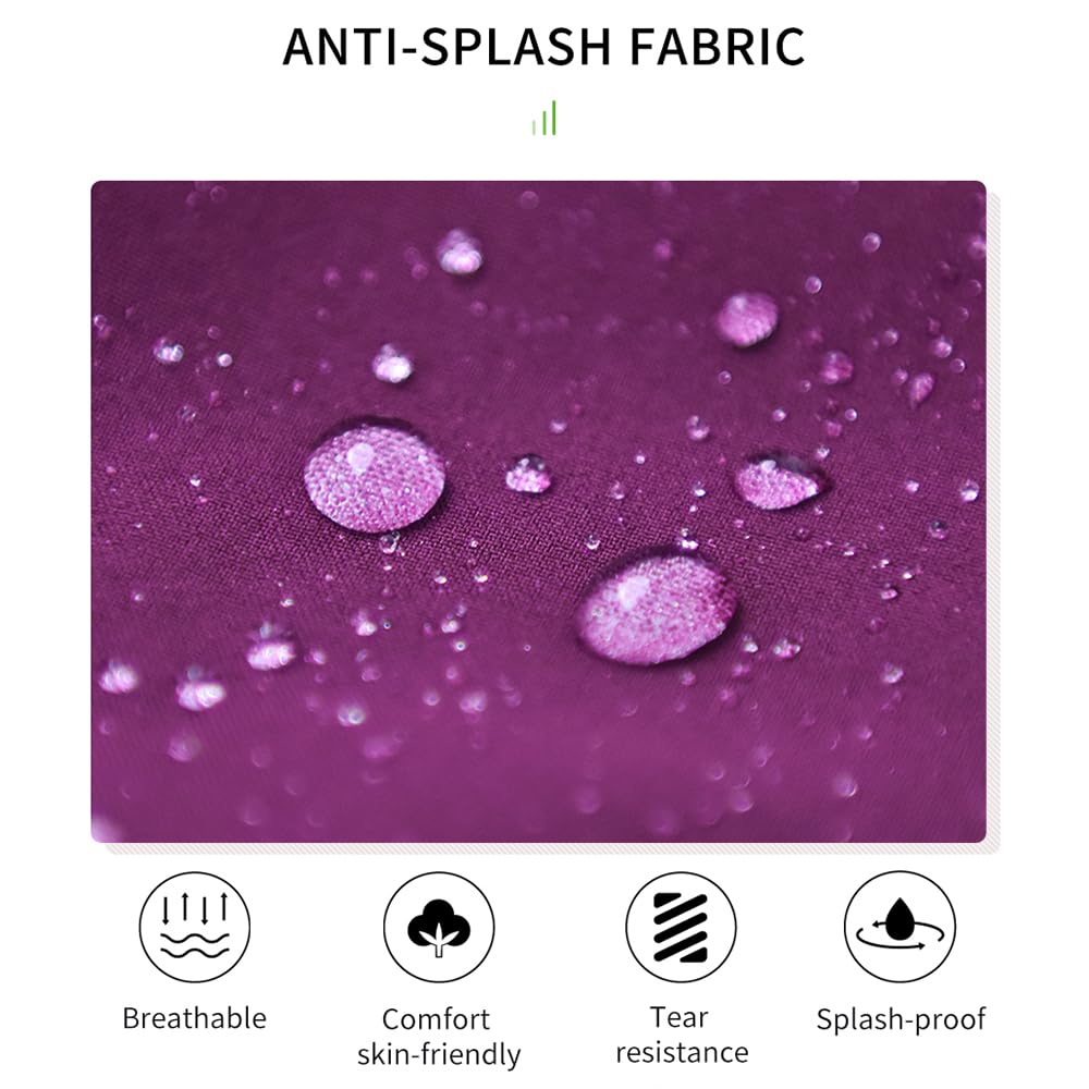 WOSAWE Veste de Cyclisme Homme Sans Manches Imperméable Léger avec Fermeture Éclair Double Sens