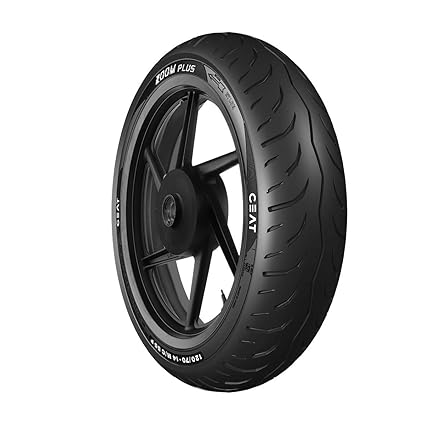 Ceat Zoom Plus F 120/70-14 55P Tubeless Scooter Tyre, Front and Rear