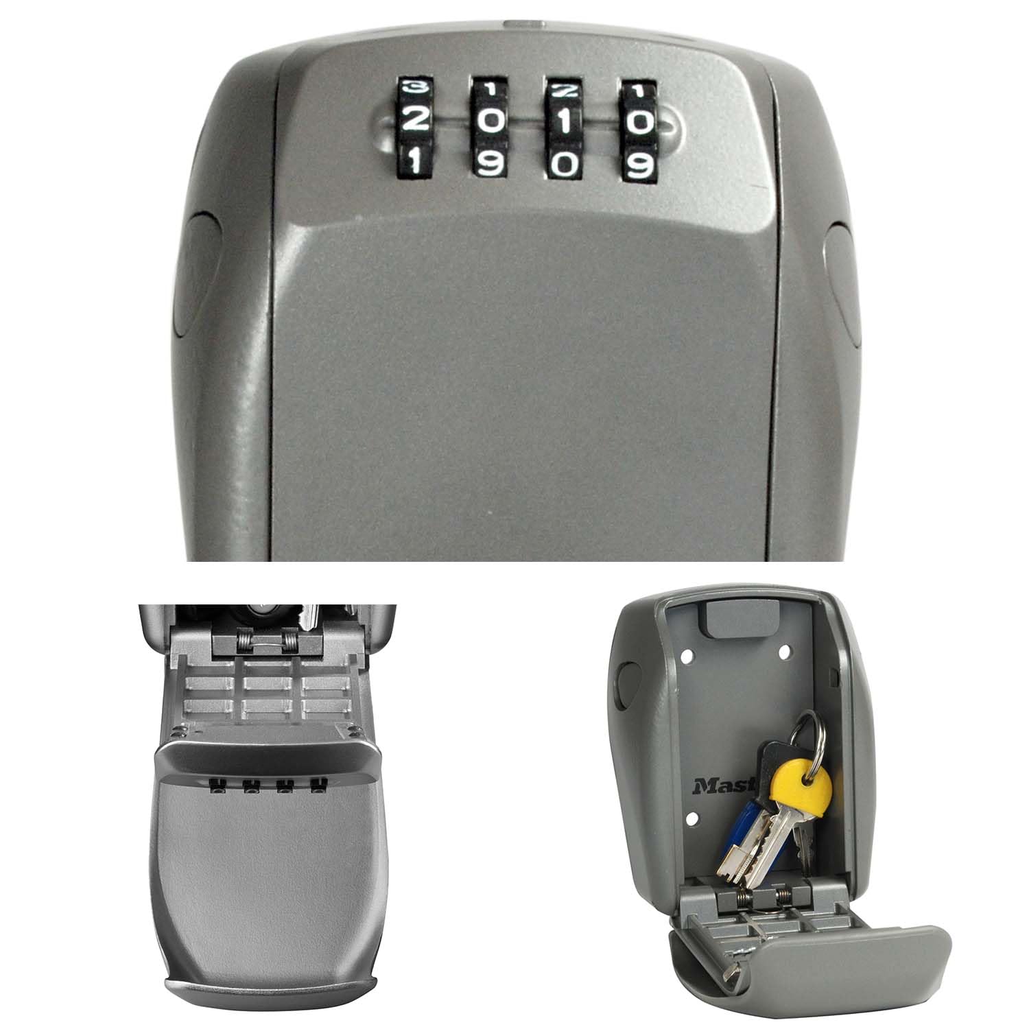 MASTER LOCK Sécurité renforcée pour clés - Certifié - Résistant aux intempéries - Fixation murale
