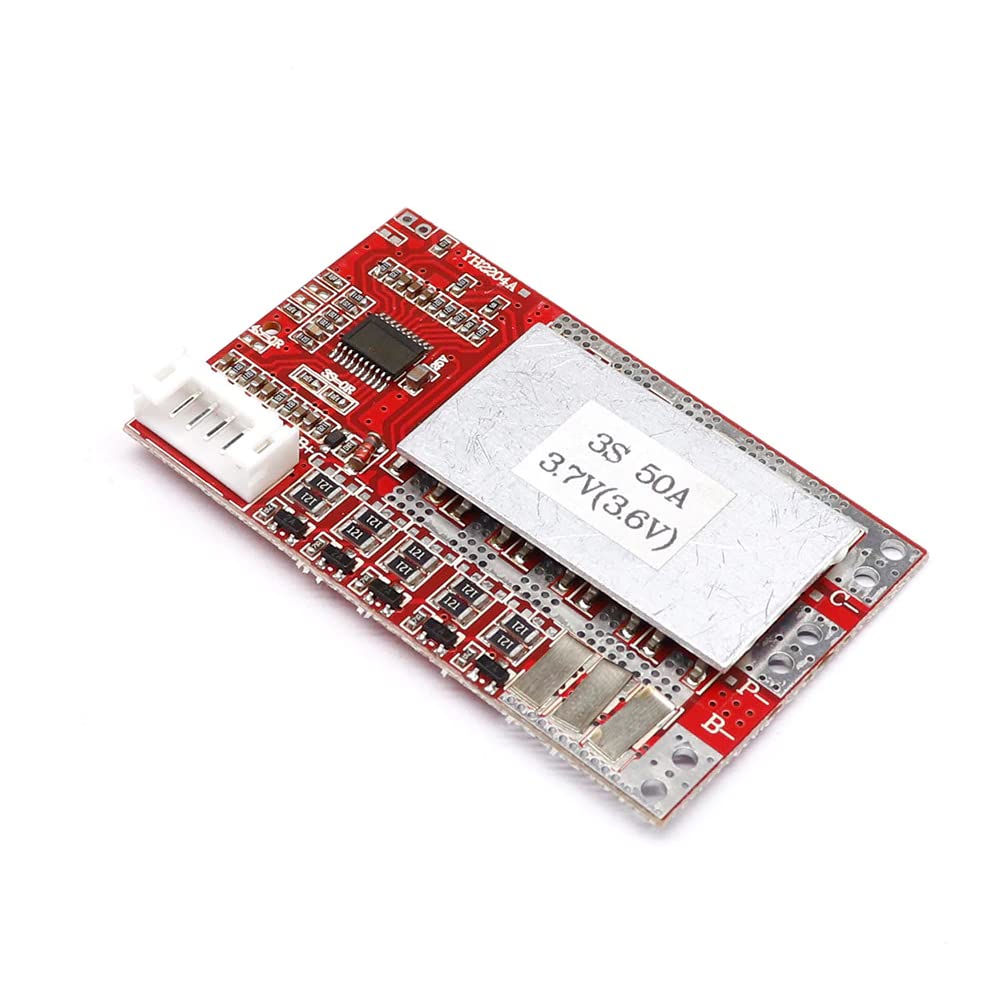 xcluma 3S 50A BMS Board/ 55A 3.7V Lithium battery protection board/3.2V iron phosphate/LiFePO4 battery BMS board with Balance-picture-33