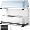 أرجل حامل FEOXSHAL متوافقة مع Cricut Maker 4 و3 و1 وCricut Explore Air 2،3 - مفتوحة بالكامل لتشغيل الماكينة المزدوجة وتخزينها وتنظيمها، مما يوفر مساحة طاولة الحرفة
