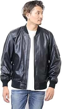 【本革】レザー AVIREX type MA-１ カモフラ（Ｍ） 本革】レザー AVIREX type MA-1 カモフラ（M）