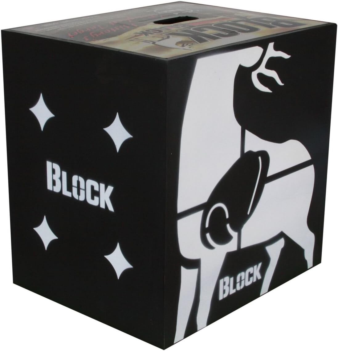 Block Black Crossbow 4-Sided Archery Target - Designed for the Crossbow Archer