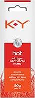 K-Y Gel Lubrificante Íntimo Hot K-Y Ky Aquece Esquenta - 50G