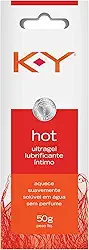 K-Y Gel Lubrificante Íntimo Hot K-Y Ky Aquece Esquenta - 50G