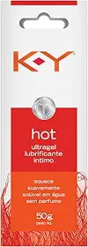 K-Y Gel Lubrificante Íntimo Hot K-Y Ky Aquece Esquenta - 50G