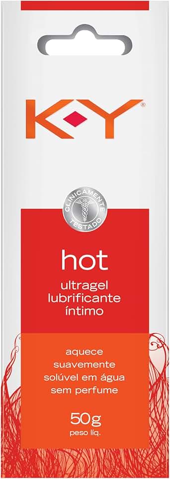K-Y Gel Lubrificante Íntimo Hot K-Y Ky Aquece Esquenta - 50G