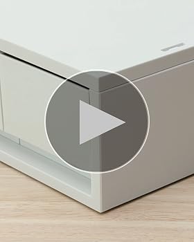 無印良品 ポリプロピレン ケース 引出式 浅型 2個 ホワイトグレー 6点セット 無印良品「ポリプロピレンケース・引出式・浅型・2個 仕切付