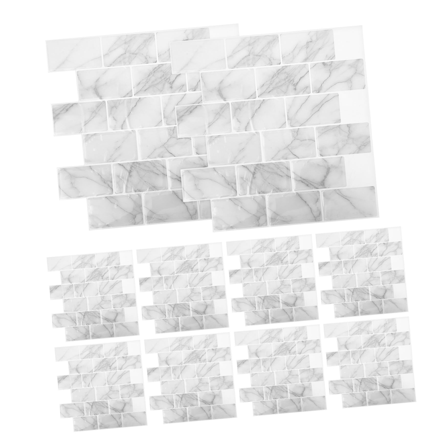 Papier Peint Brique 3d Autocollant de qualité supérieure en polyuréthane PET pour crédence