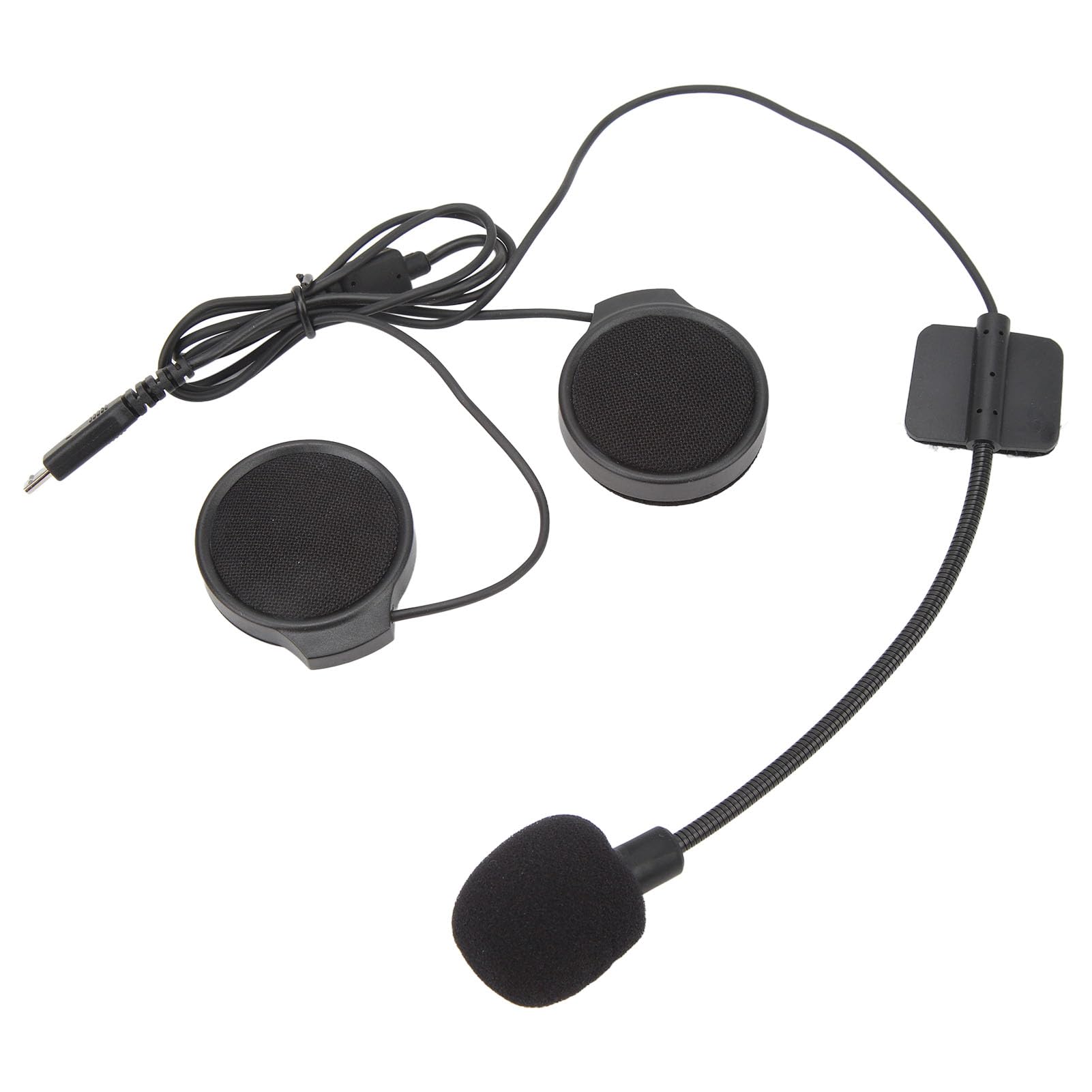 Auricolari da Moto Cuffie Bluetooth Impermeabili con Comando Vocale per Viaggi in Bicicletta Compatibili con Caschi Integrali e Mezzi