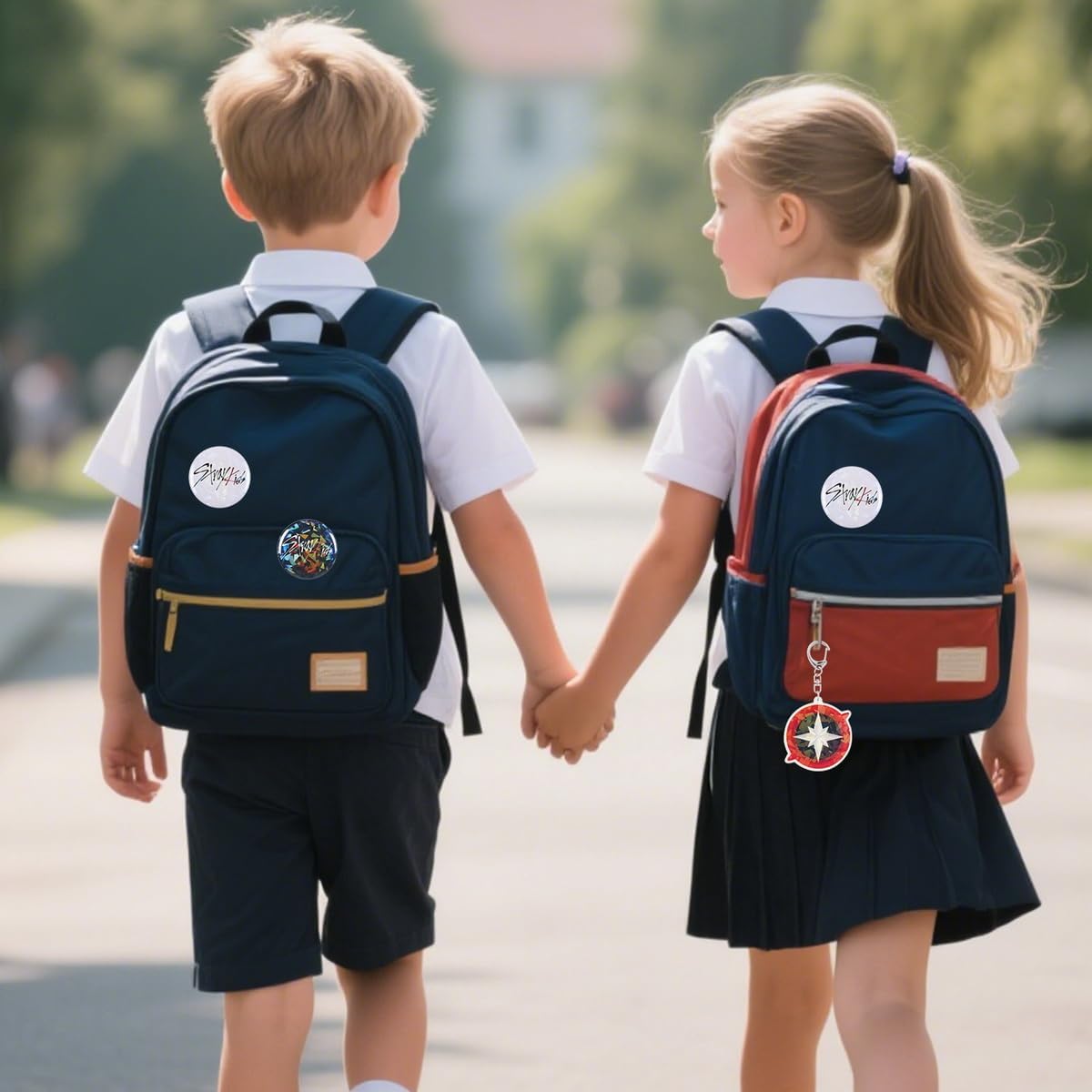 Skz Merch Stray Fans Gifts Set,Including Photocards, Stickers,Photocards Binder, Coaster,Lanyard,Sticky Notes,Keychain, Pins,Mirror - Image 7