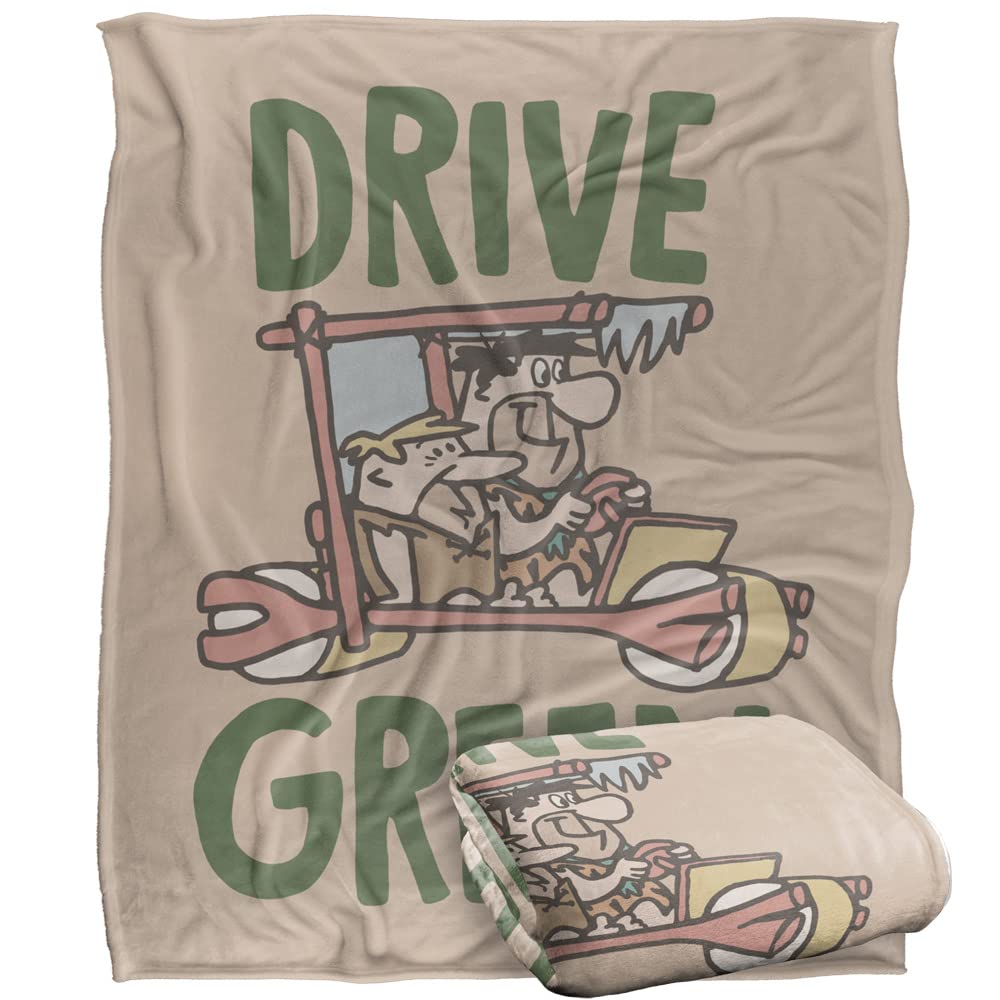 FLINTSTONES Blanket, 152 x 127 cm The Ecofriendly Silky Touch Super Soft Throw Blanket