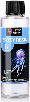 LETS RESIN Resin Hardener Only 8OZ, Part B Epoxy Hardener