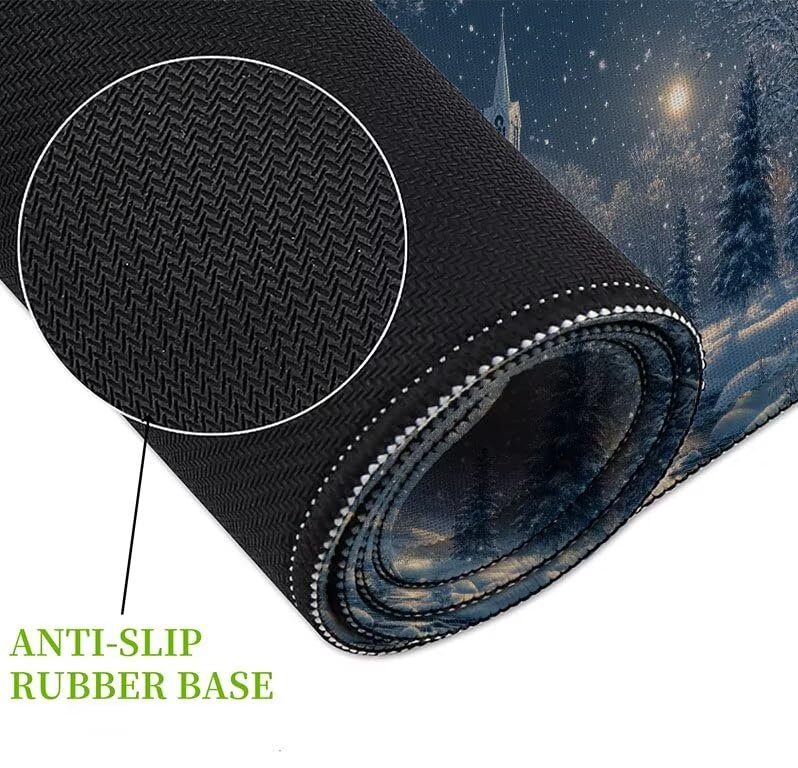 Mouse pad base en caoutchouc antidérapante grand tapis de souris