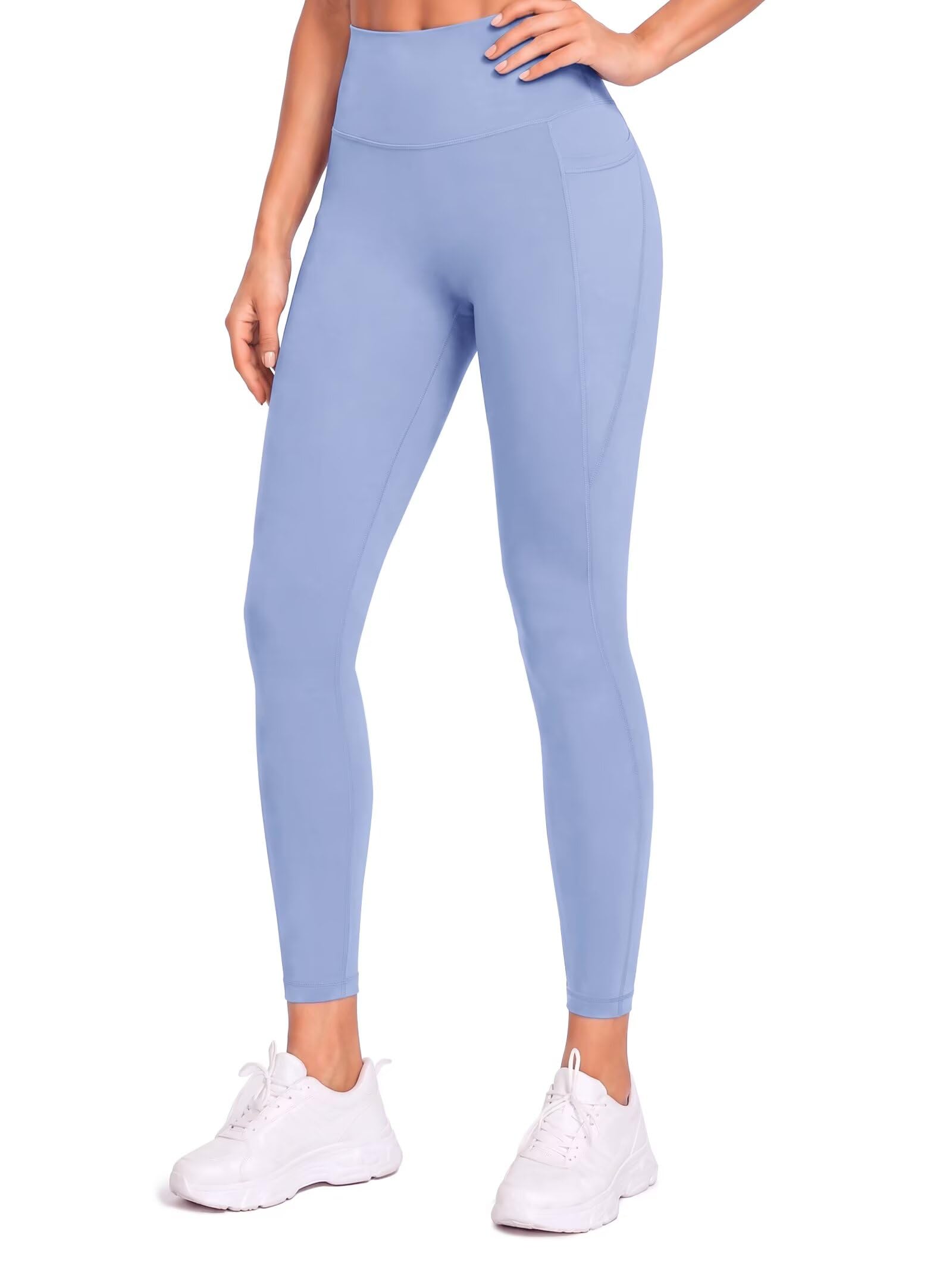 Sunzel Leggings de entrenamiento para mujer con control de abdomen de cintura alta