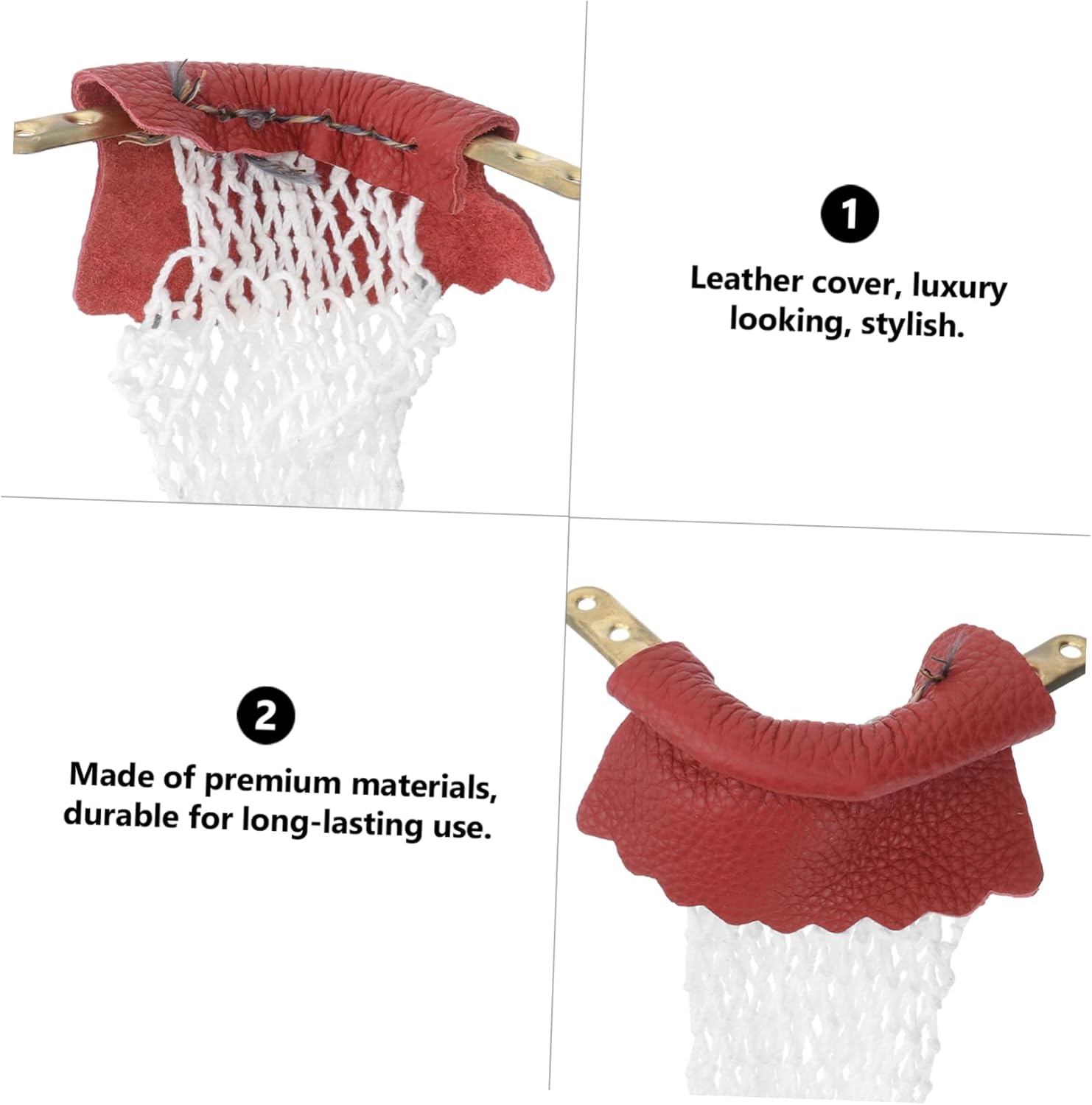 Pool Table Pockets Replacement 6 Pc Billiard Nets Bag Set for Snooker Tables