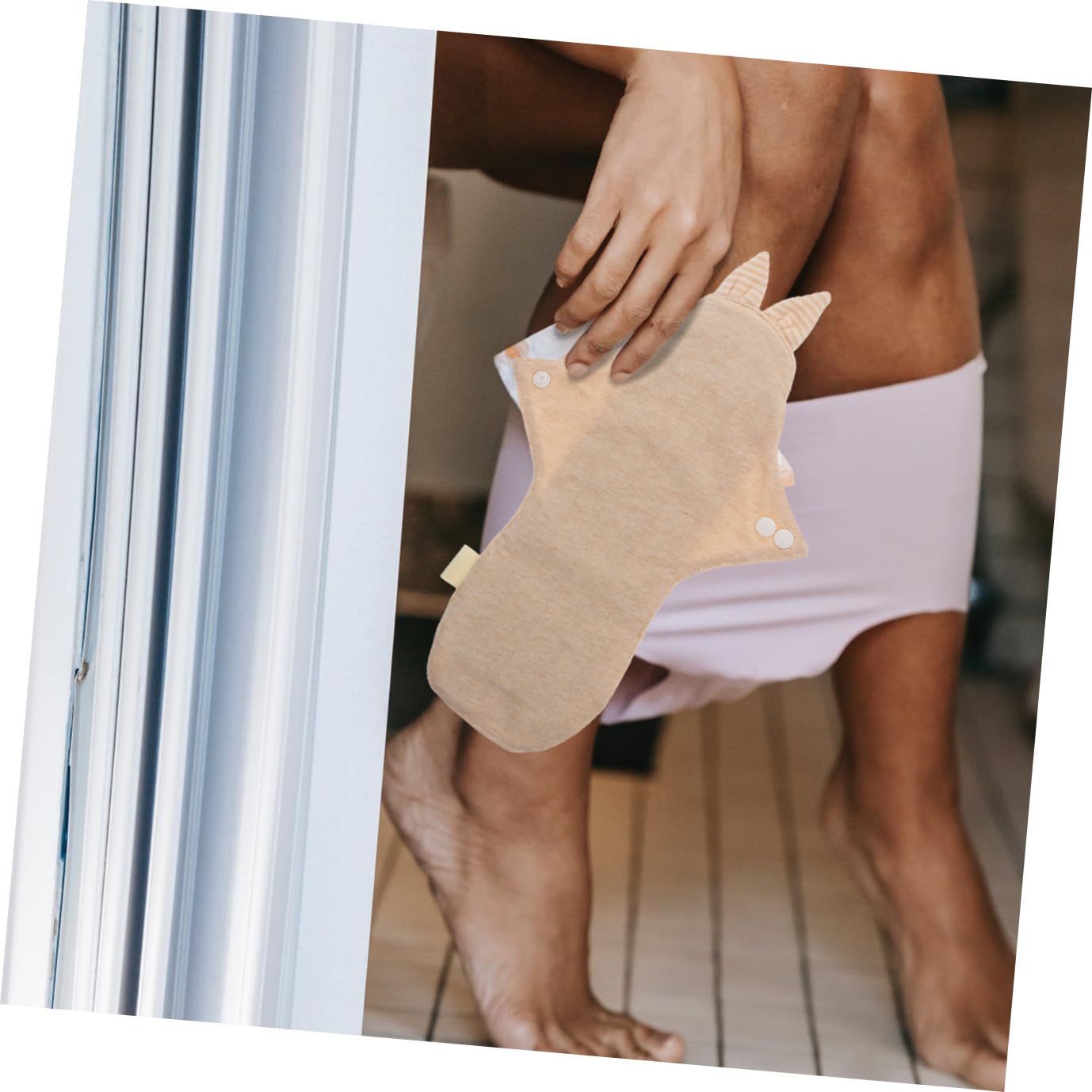 MAGICLULU 3 Pezzi Assorbenti Mestruali Lavabili Riutilizzabili in Materiali Traspiranti Per Le Donne Per Il Viaggio