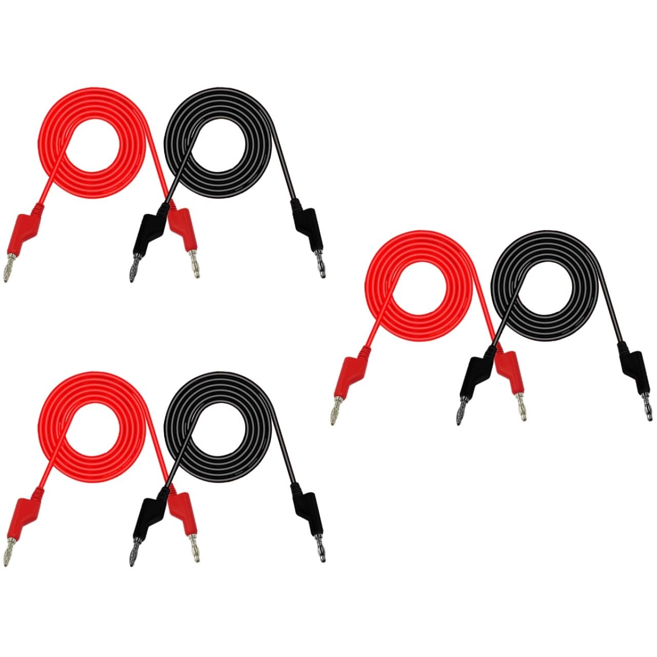 UPKOCH 3sets Banana Test Kabel Multimeter Test Kabel Kit Linie Für Physik Labor 2 Stücke * 3