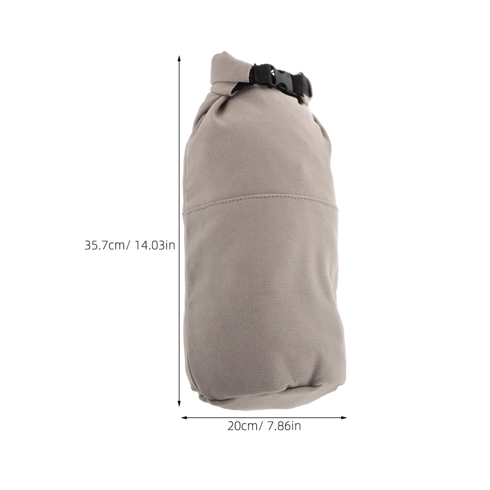 BRIGHTFUFU Canvas Kerosene Lamp Storage Bag Oil Lantern Pouch Camping Light Lantern Organizer