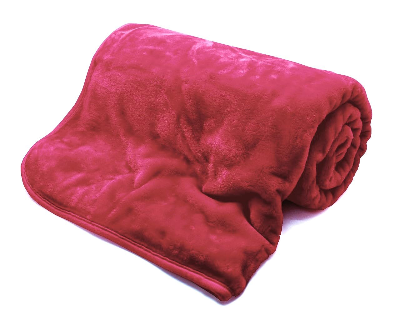 Nightzone Fuchsia Luxury Faux Fur Mink Fleece Throw Over Sofa Bed Soft Warm Blanket (, Double (150 X 200 Cm))