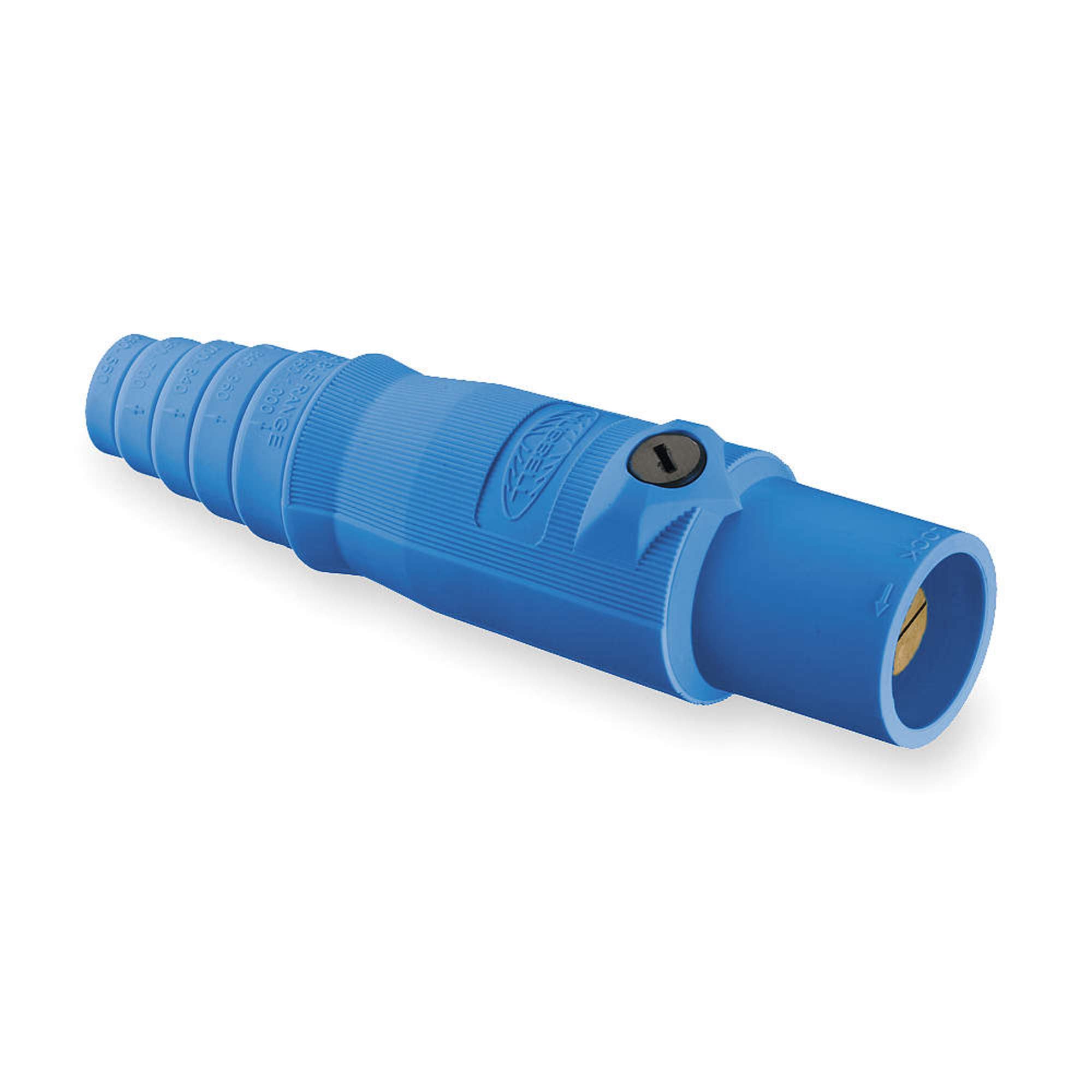 Hubbell Wiring Systems HBL300MBL TPE Single Pole Male Plug, 300