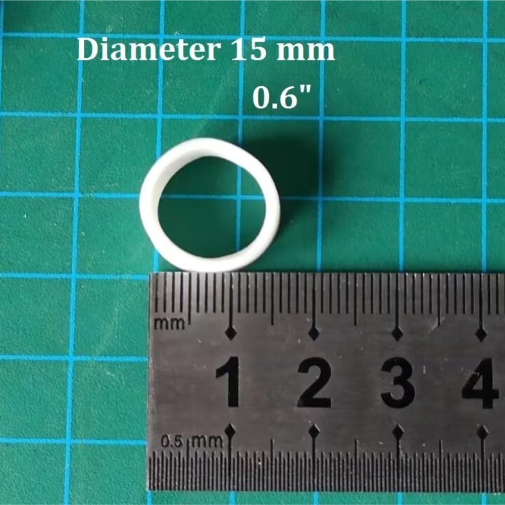 Bandas de Goma, Banderas de Alto Rendimiento, Banda de Goma elástica de 100 Uds., Banda de Goma Blanca de 15 * 9mm en tamaño pequeño, Gomas pequeñas elásticas for empacar Verduras