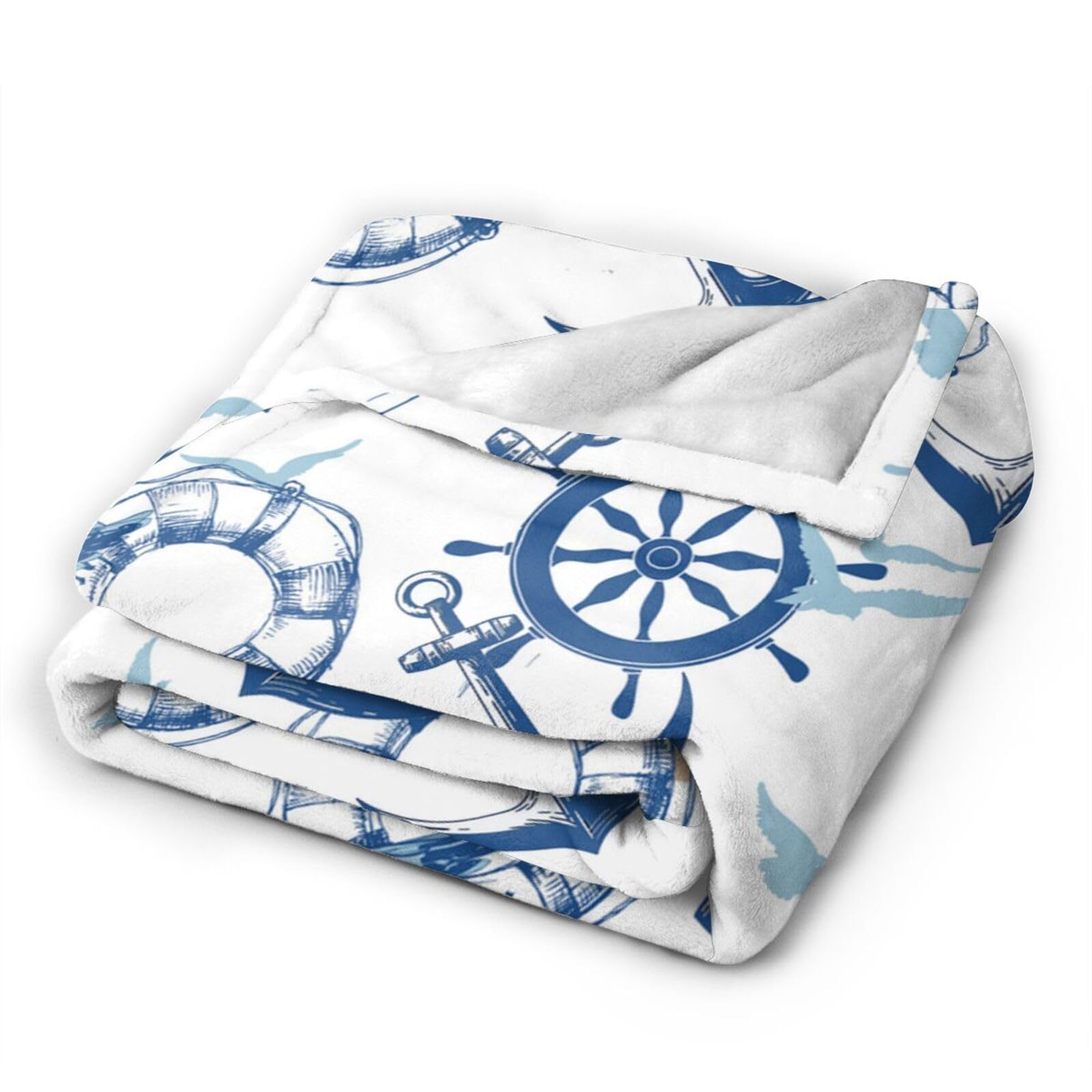 Nautica Coperta in pile a quadri, decorazione per la casa per tutte le stagioni, king size, invernale, colore: rosso