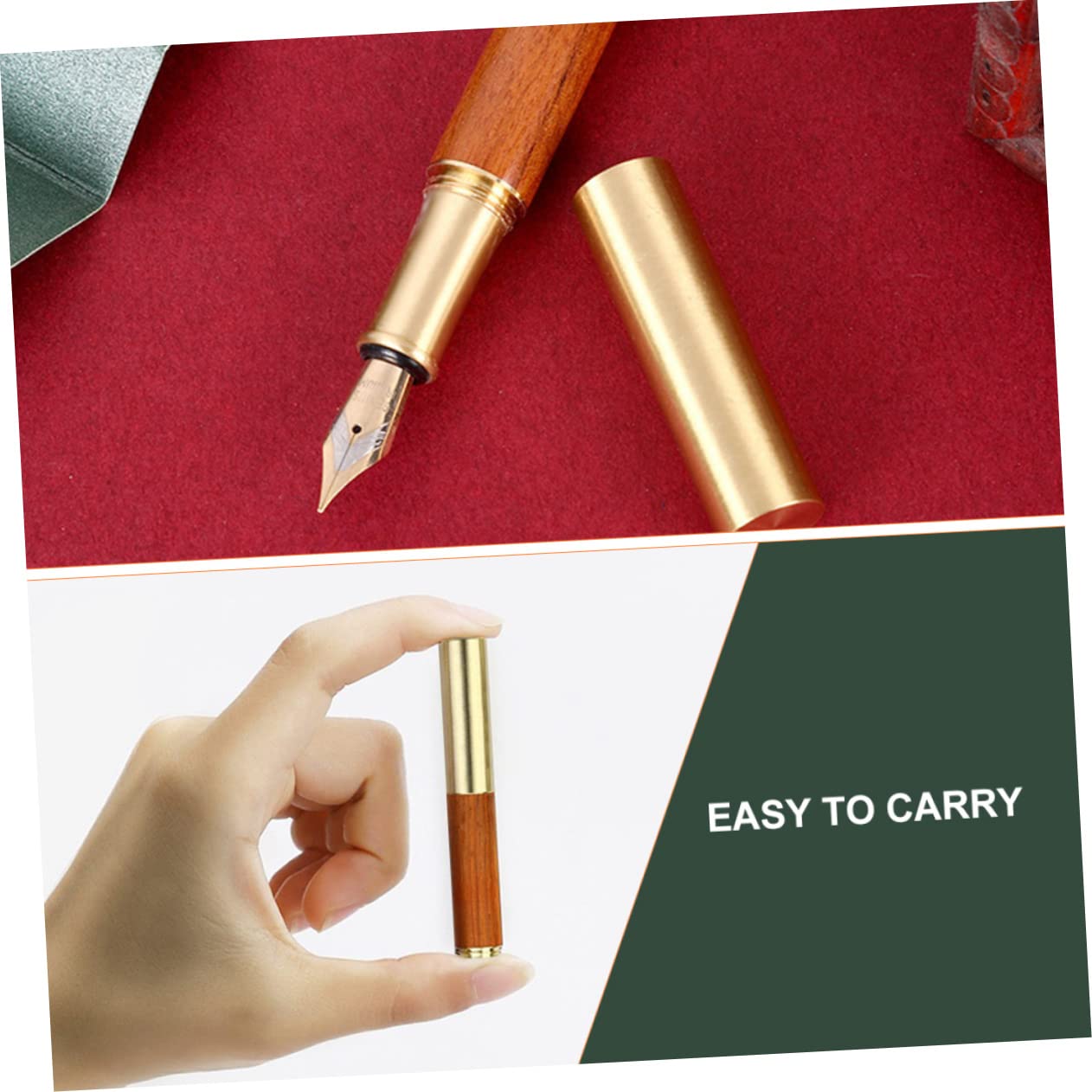 4stücke Retro Füllfederhalter Für Schreibanfänger Schul Und Bürostationery Für Calligraphy Und Schreiben Tragbar Und Leicht