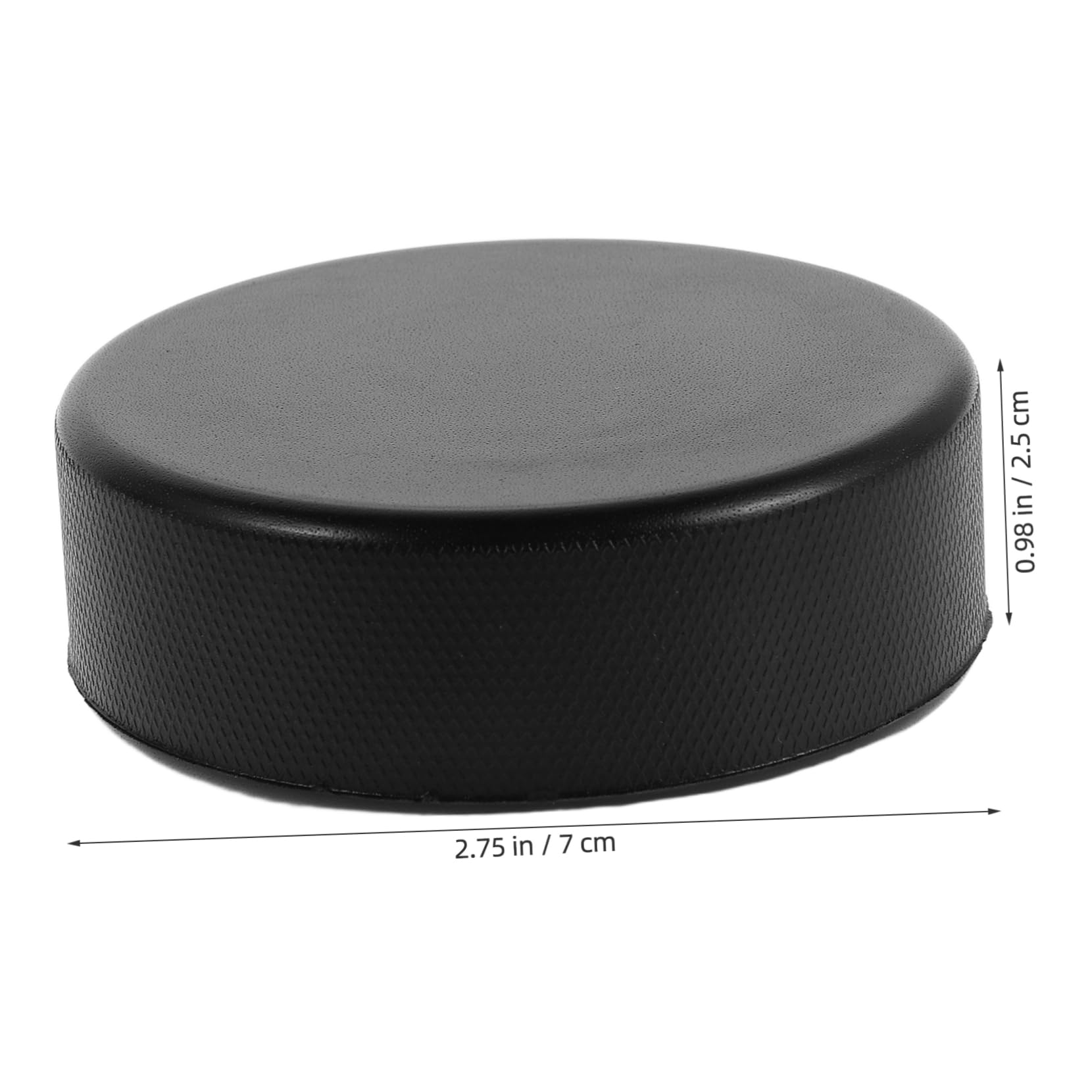 Yardwe Realistic Ice Hockey Training 20pcs Black Hockey Balls Game Training Pu Material