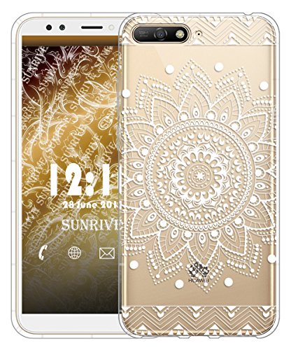 Sunrive Cover per Huawei Y6 2018 5,7 Pollici
