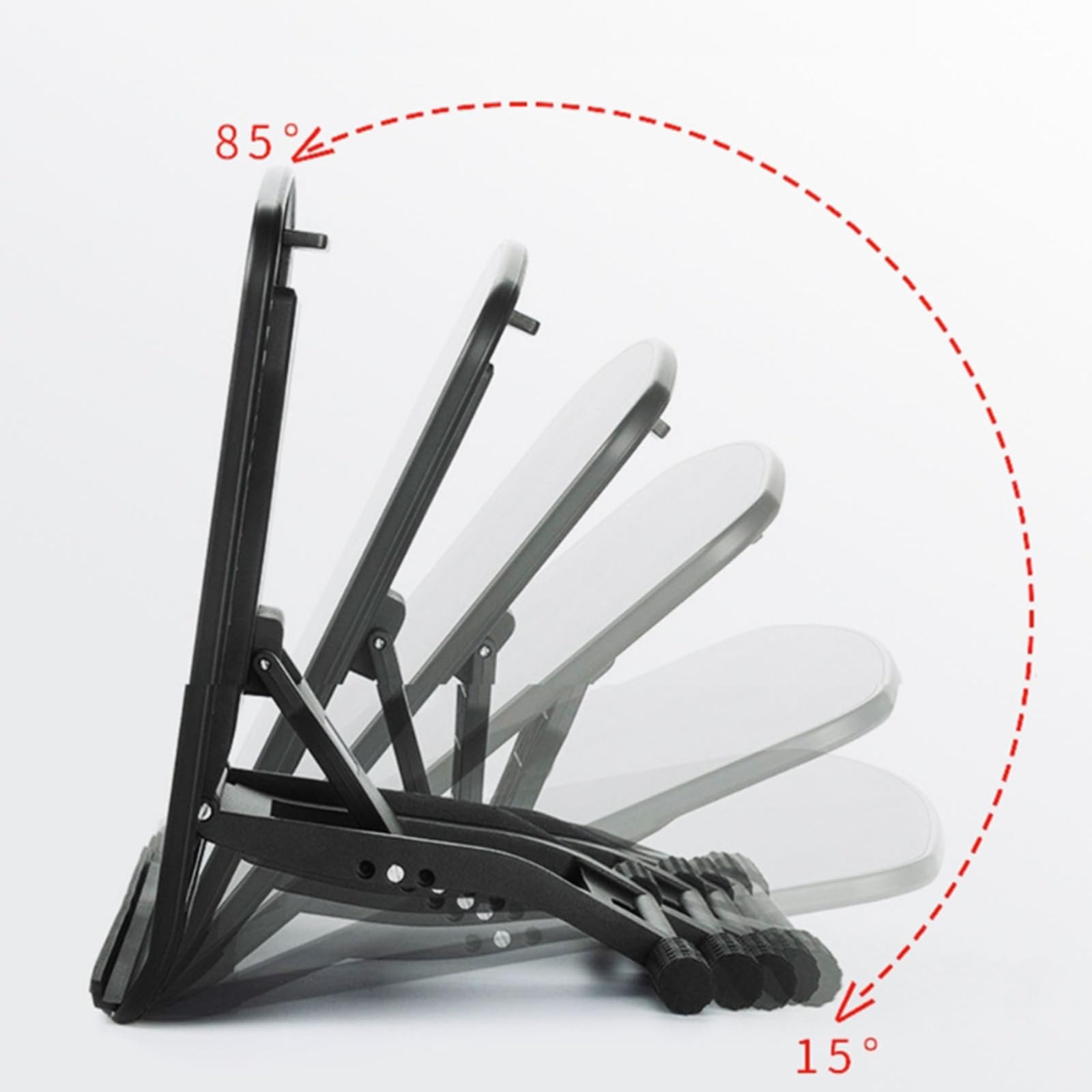 Supporto per tavoletta grafica pieghevole Design base antiscivolo per DTK168 DTK246 DTH246 Supporto per tavoletta grafica digitale da 19 pollici Laptop per scrivania pieghevole per display tablet