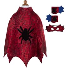 Spider Cape Set with Mask & Wristbands, Small Size