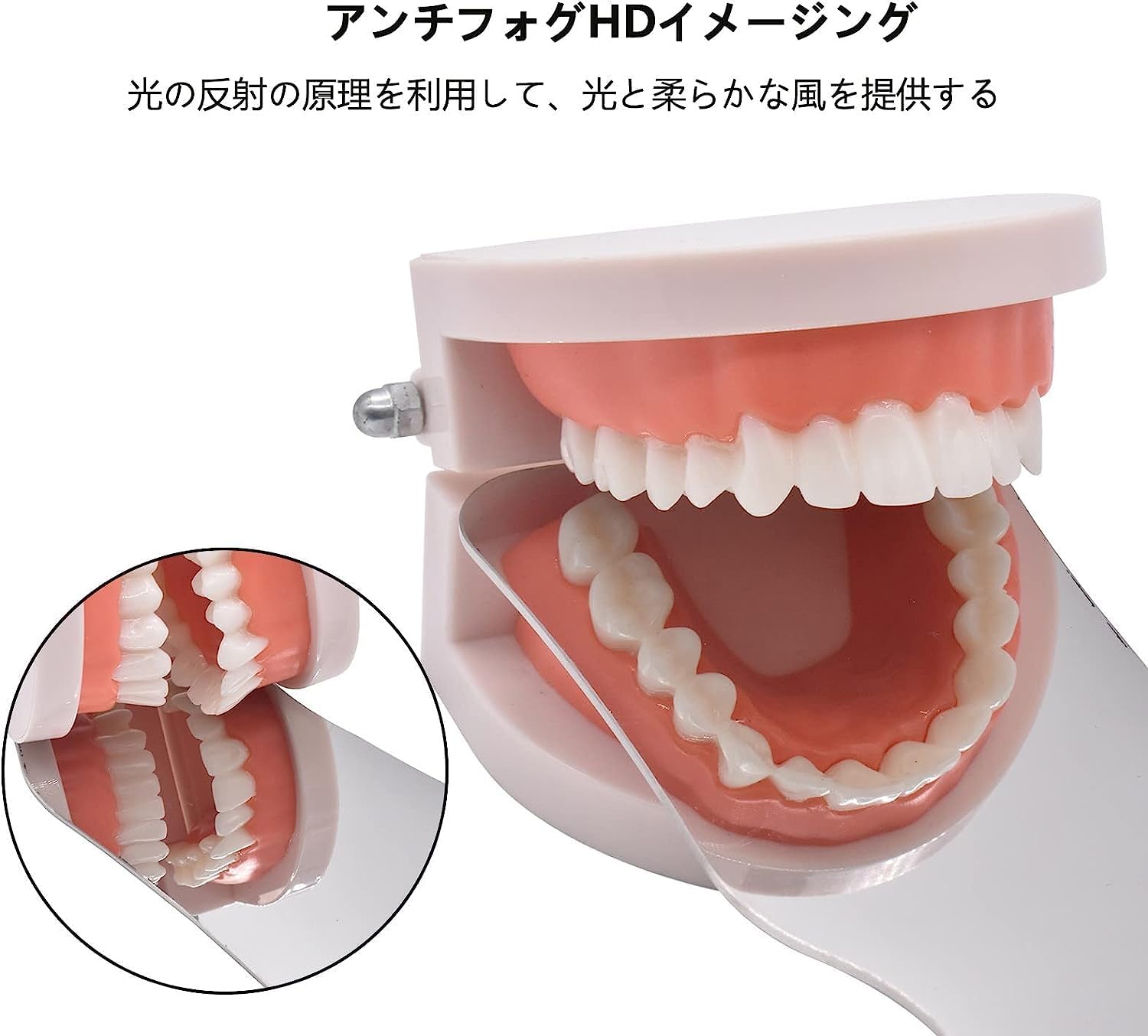 Amazon.co.jp: 口腔内撮影用曇り止めミラー 頬側咬合舌側口腔内ミラー