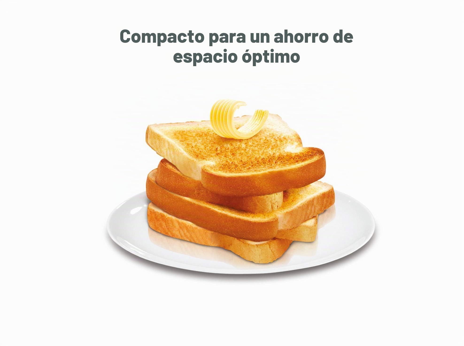 TEFAL Toaster Minim TL302110 - Tostadora compacta de una ranura, color blanco