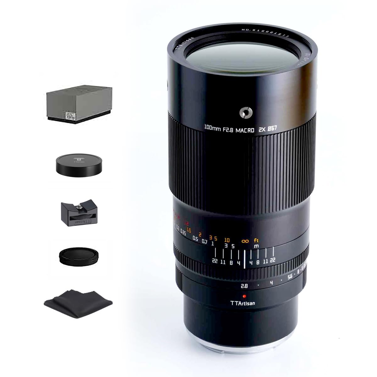 TTartisan 100mm f2.8 Macro Lens Compatible with Sony E Mount