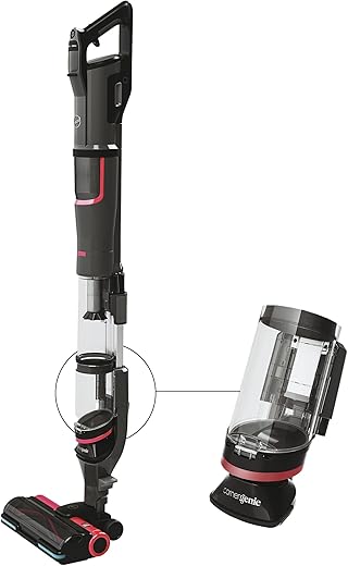Hoover – Aspirador de escoba recargable Hoover HFX cepillo con tecnología patentada CornerGenie™.