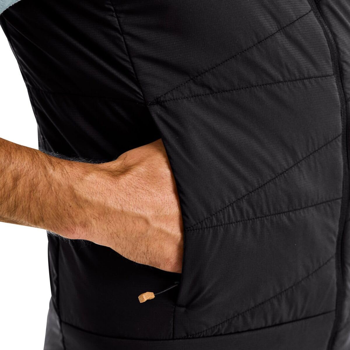 SWISSWOOL PIZ DUAN VEST M C: black raven S: M