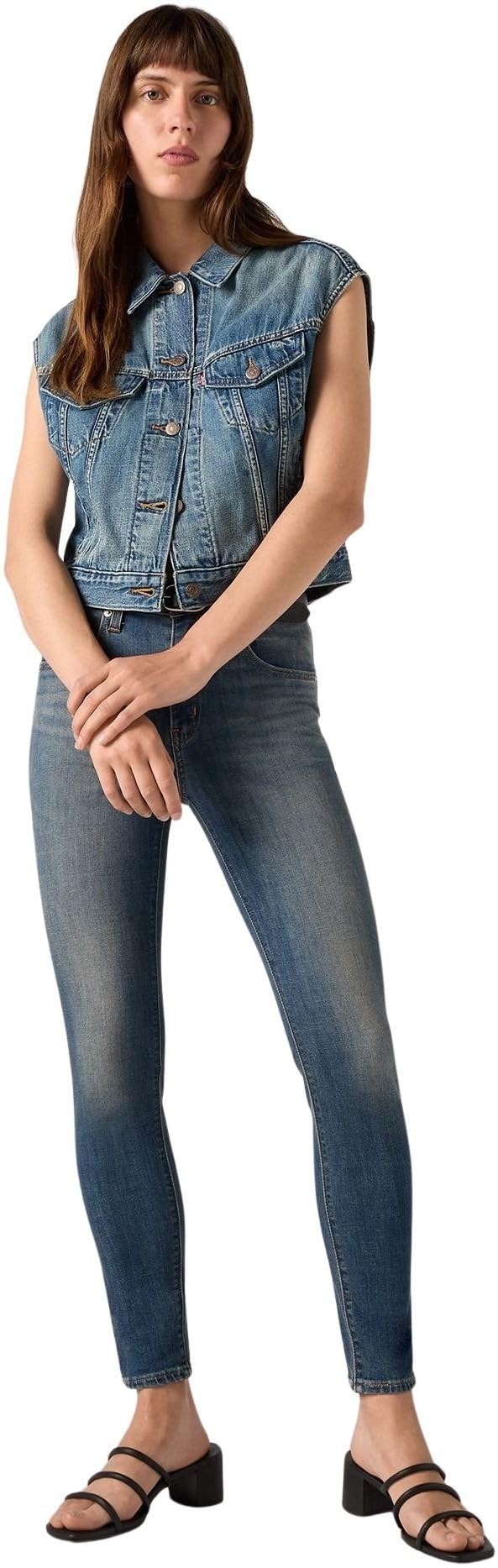 Levi'S 721 High Rise Skinny Vaqueros Mujer