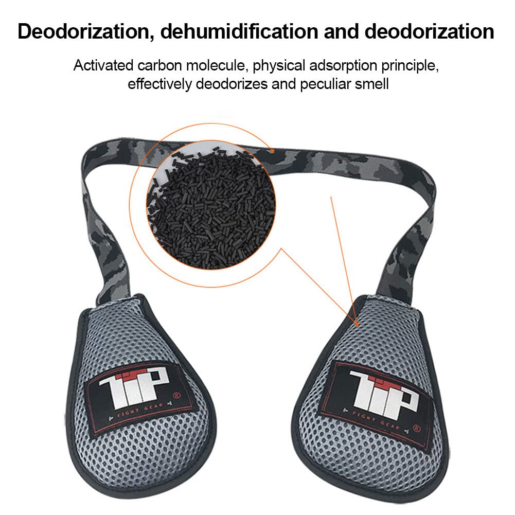 LOSOO Guantes Bolsas Desodorizantes | Desodorante Limpieza Mantenimiento Guantes Boxeo - Absorbe el hedor y Deja los Guantes Frescos, se Adapta a Todos los Guantes y Zapatos