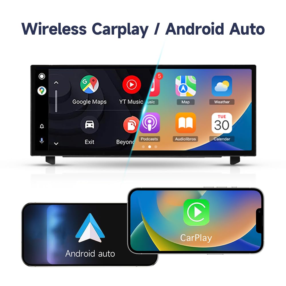 Amazon.com: 10.25 inch Android 13 Touch Screen Car Stereo Radio 8