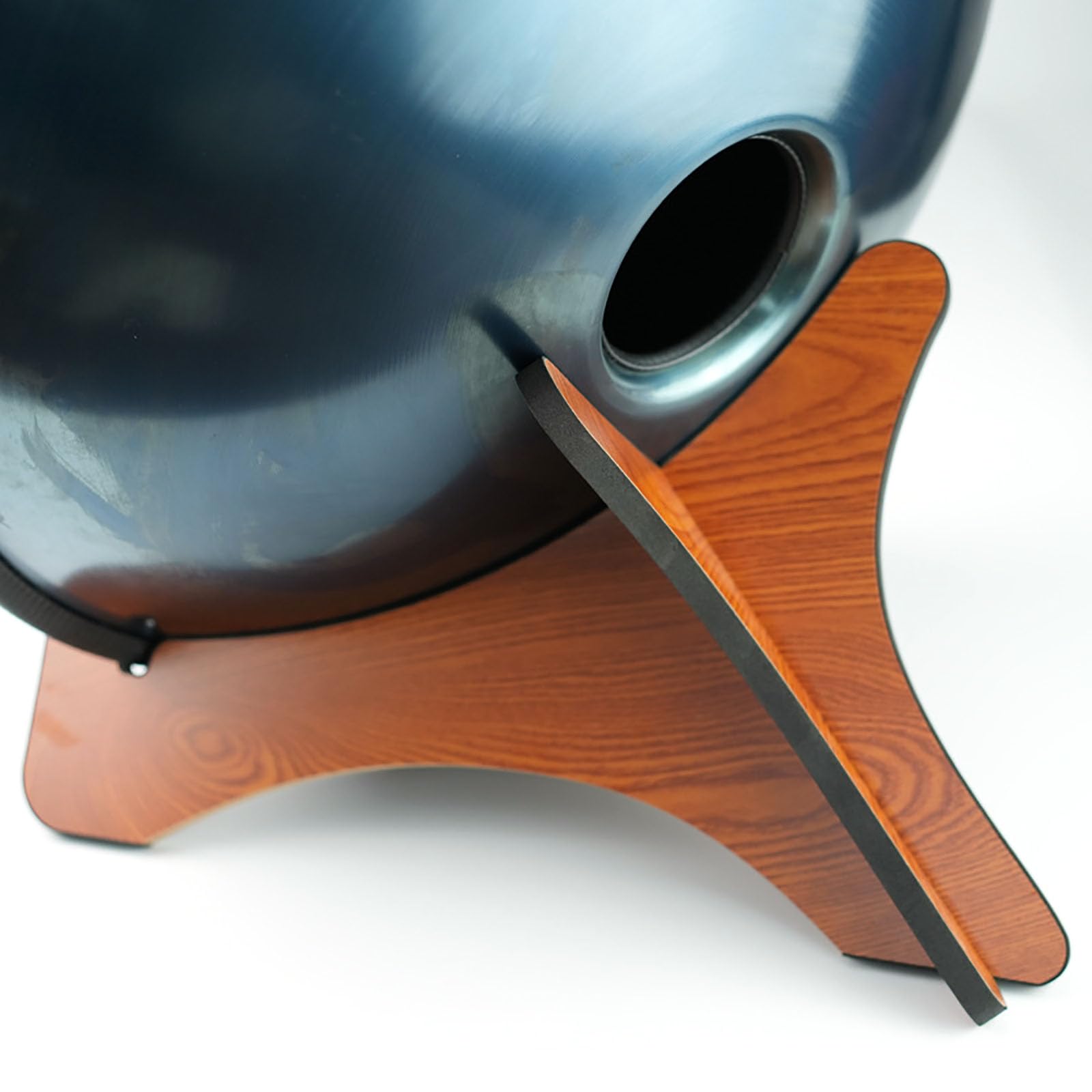 Support Pour Handpan En Bois, Présentoir Compact Pour Batterie, Rangement Pour Handpans Et Tambours À Languettes En Acier, Utilisation Portable Avec Éponge D'impact 3M EVE, Sûr Et Pratique À Utiliser