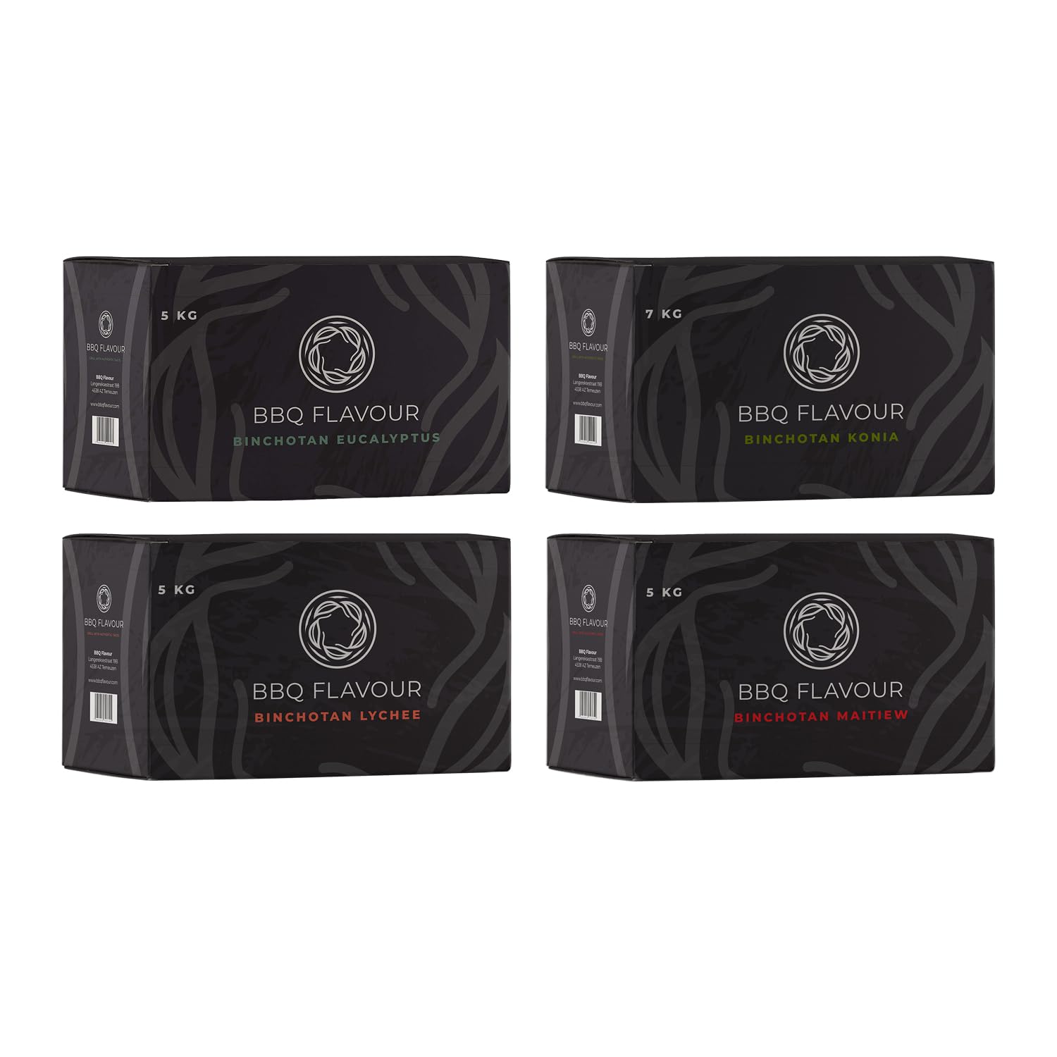 Yakiniku Y100202 Binchotan Carbón vegetal Eucalipto 5 kg