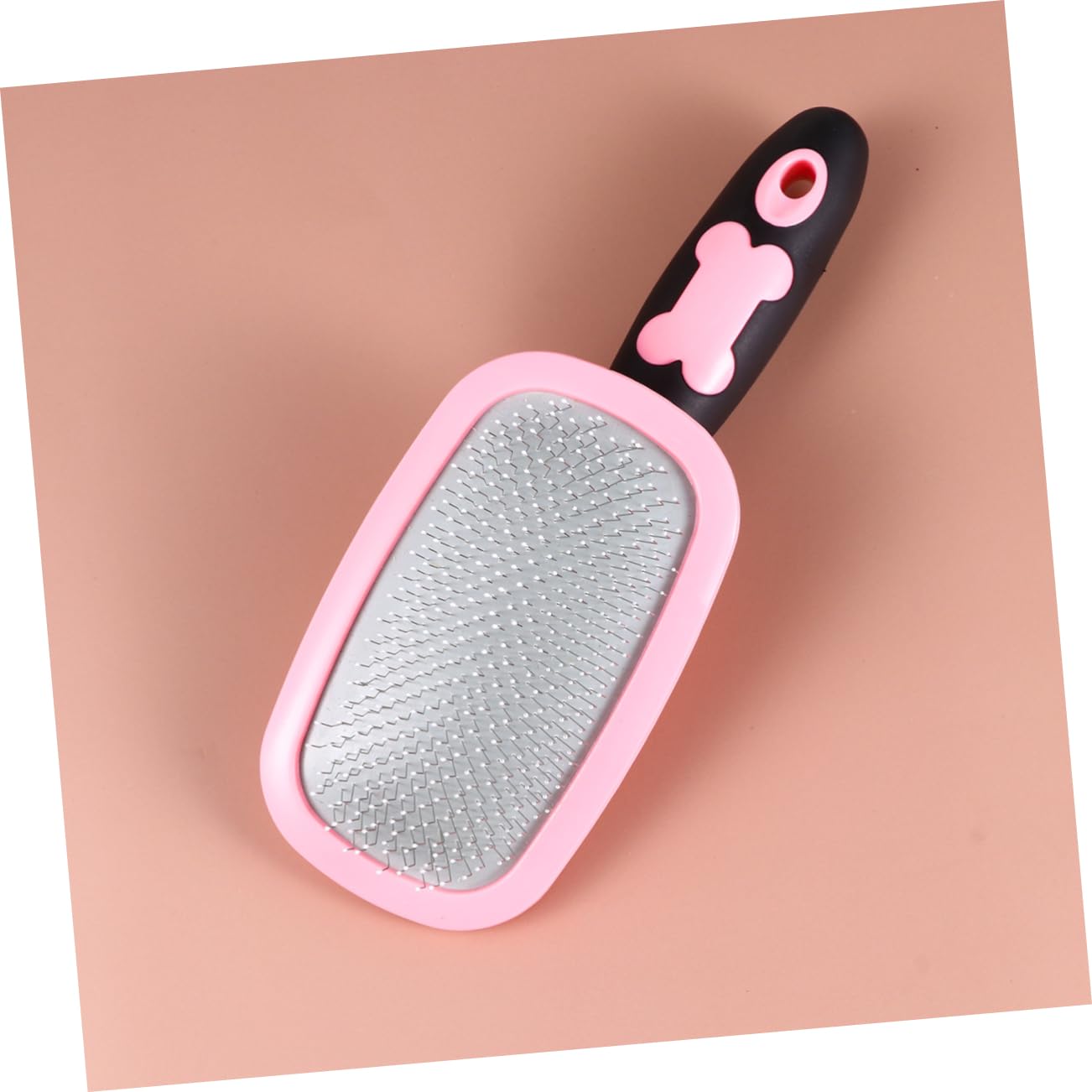 BESPORTBLE 3piezas Peine De Masaje Para Rotatorio Herramienta De Limpieza y Aseo Para y Gatos Grande Color Rosa Con Puntos