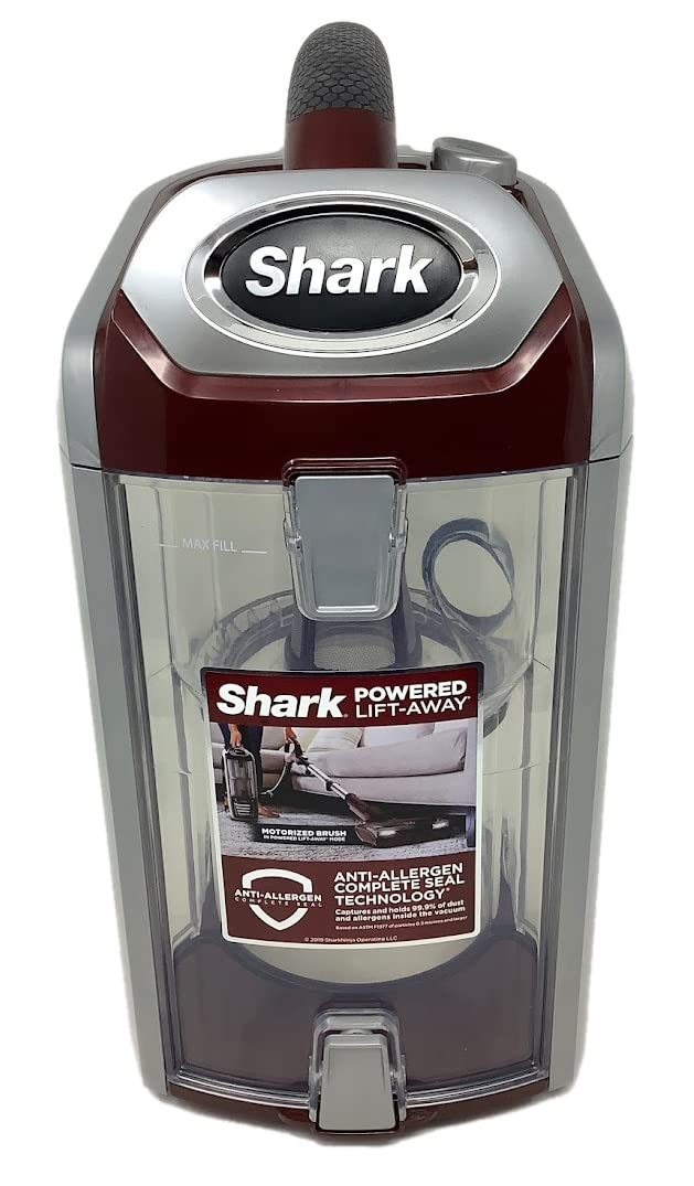 Shark vacuum brush roll disinfection with rubbing alcohol